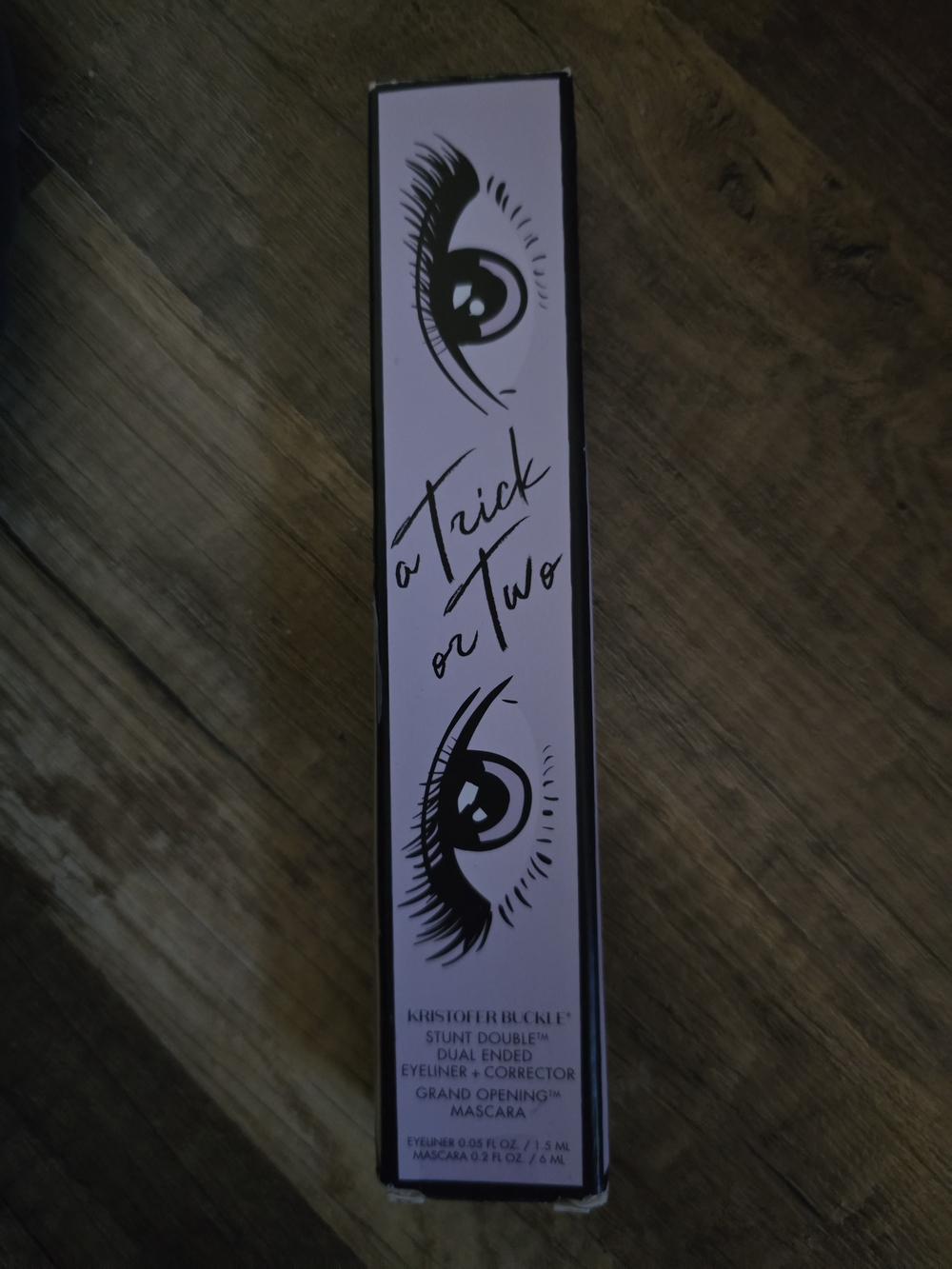 a Trick or Two Dual-Ended Eyeliner & Mascara - Lilac Box